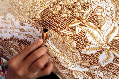 Batik Process Traditional Handmade Background