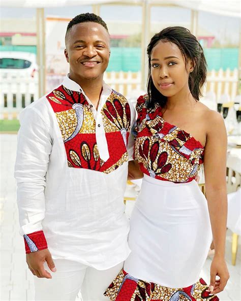 32 Chic Ways To Rock Ankara Fashion For Couples 2019 Couples African Outfits African