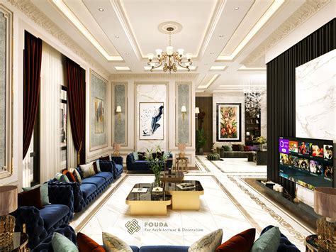Ground Floor Neoclassic Design In Abu Dhabi On Behance