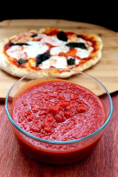 Homemade Pizza Sauce With Fresh Tomatoes Recipe Pizza