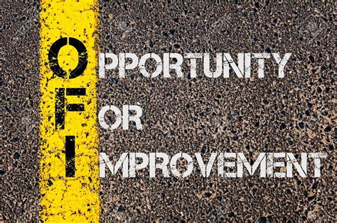 How To Identify Improvements And Opportunities
