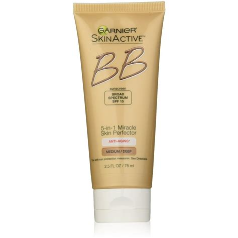 Garnier Miracle Skin Perfector Anti Aging Bb Cream Mediumdeep 25 Oz