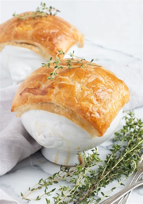 What to serve with crock pot chicken pot pie? Chicken Pot Pie with Puff Pastry Crust - Seasons and Suppers