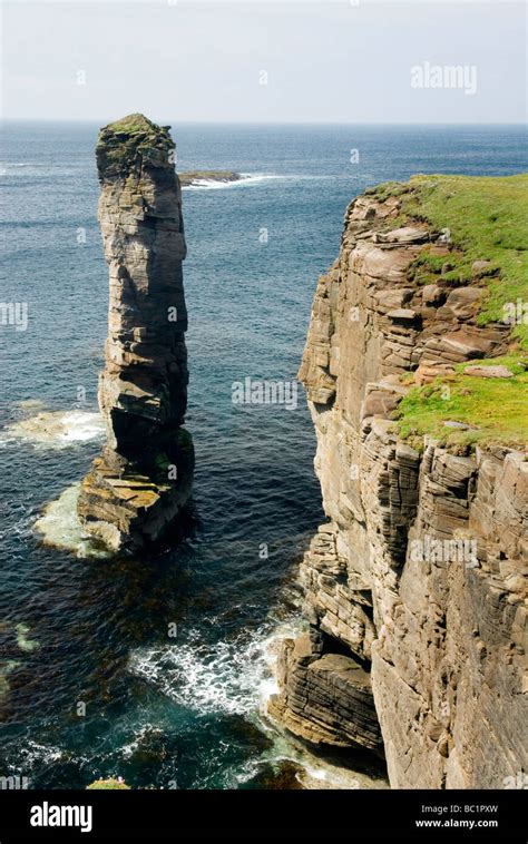 Yesnaby Castle A Sea Stack On The Coast Of Mainland Orkney Islands