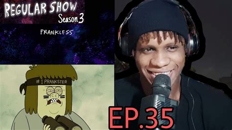 Prankless Regular Show Season 3 Episode 35 Reaction Youtube