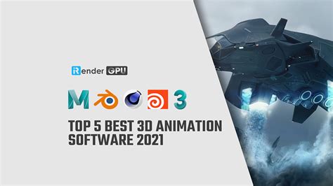 Top 5 Best 3d Animation Software 2022 Blender Cloud Rendering