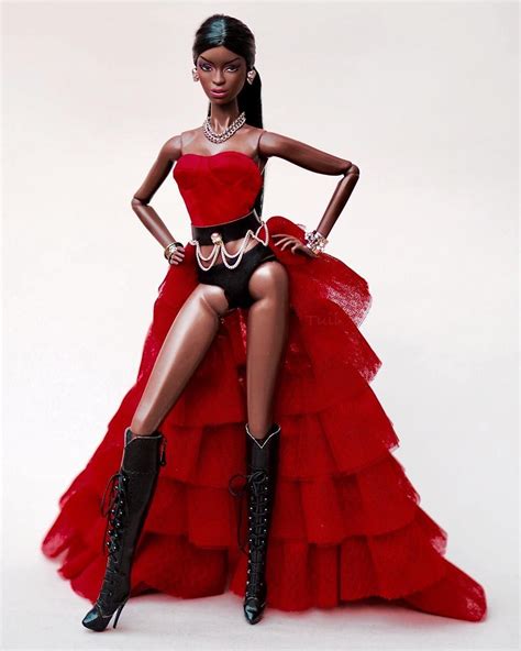 Pin By Olga Vasilevskay On Dolls Afro Aa Barbie Gowns Black Barbie Black Doll
