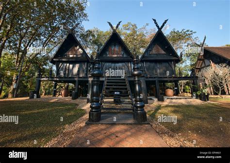 Baan Dam The Black House Temples And Museum In Chiang Rai Thailand