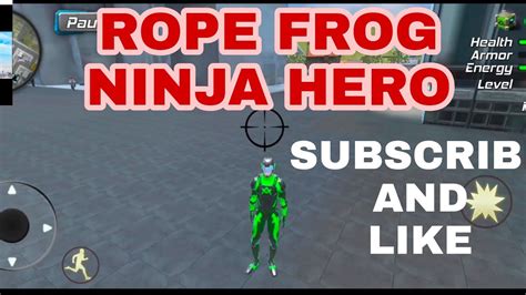Rope Frog Ninja Hero Game Youtube