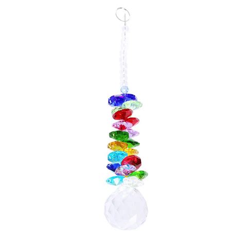 Buy Zerodis Crystal Ball Pendant 22 Pcs Rainbow Maker Colorful Crystal