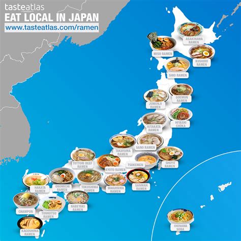 Ramen | Traditional Noodle Dish From Japan | TasteAtlas | Food map, Map