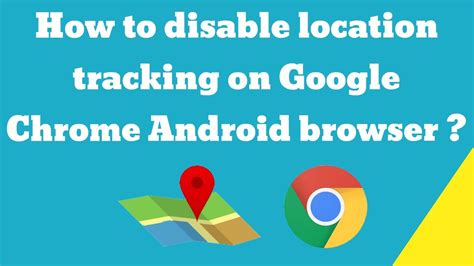 Open google chrome on your computer. How to disable location tracking on Google Chrome Android ...