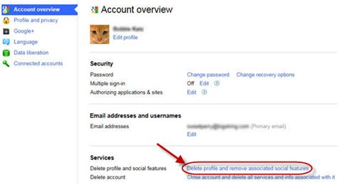 Loss of access and data from all google services such as. How to Delete Your Google+ Profile