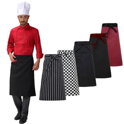 Hot Fashion Half Body Male Adult Apron Home House Kitchen Chef Restaurant Hotel Restaurant Chef