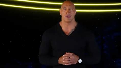 Dwayne Johnson Shares Epic Black Adam First Look And Scene During Dc