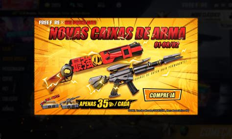 I was be so full of work this last couple of weeks (well. M4A1 Genos e M1887 One-Punch Man estão nas caixas de Free Fire