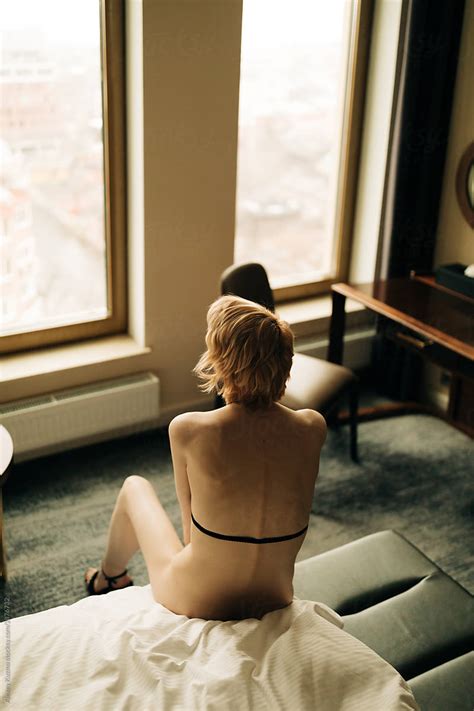 Portrait Of Naked Woman On The Bed By Stocksy Contributor Alexey Kuzma Stocksy