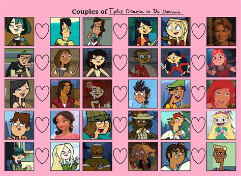 Couples Of Total Drama In The Daniverse By Daniarts19 On Deviantart