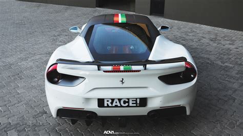 Ferrari south africa confirms the 488 pista will be available locally some time in the first quarter of 2019. White Ferrari 488 GTB - ADV10.0 M.V2 SL - Gunmetal