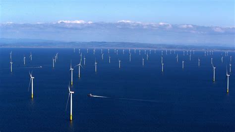 Walney Bn Offshore Wind Farm Is World S Largest BBC News