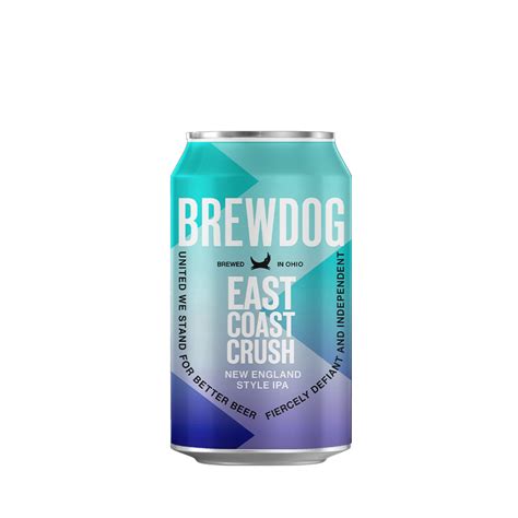 Brewdog East Coast Crush New England Style Ipa 2412oz Cans Beverages2u