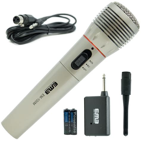 Emb Professional Handheld Wireless Microphone Mic System For Church