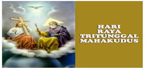 Ulasan Eksegetis Injil Hari Raya Tritunggal Mahakudus│ Minggu 22 Mei