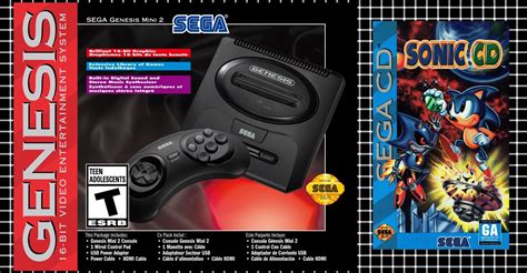 Sega Genesis Mini 2 Release Date Set For October Has Sega Cd Games