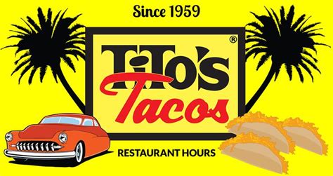 Titos Tacos Tacos Taco Restaurant Mexican Food Recipes