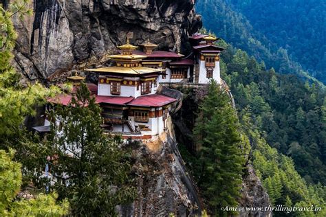 Hike To The Tigers Nest Paro Taktsang Monastery Bhutan Thrilling
