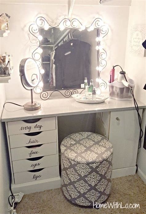 A Step By Step Process On How I Built A Corner Makeup Vanity Source