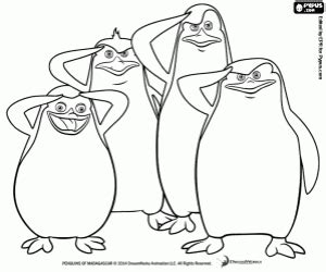Select from 35919 printable coloring pages of cartoons, animals, nature, bible and many more. Penguins of Madagascar coloring pages printable games