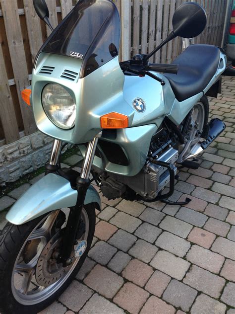 1985 Bmw K75c Greenblack Only 9292 Miles