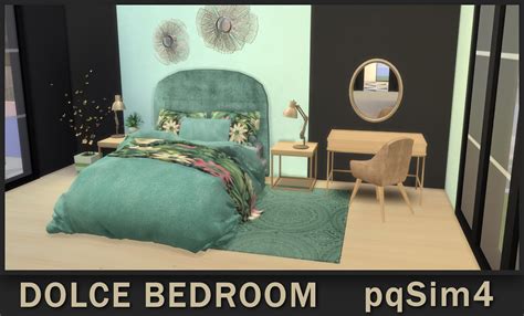 Dolce Bedroom Sims 4 Custom Content