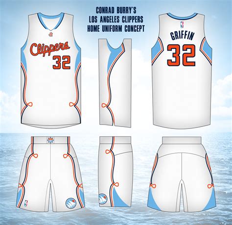 Clippers city jersey concept (i.redd.it). Uni Watch - Los Angeles Clippers uniform redesign results