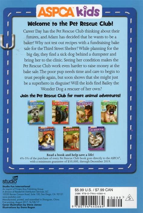 Bailey The Wonder Dog Aspca Kids Pet Rescue Club 08