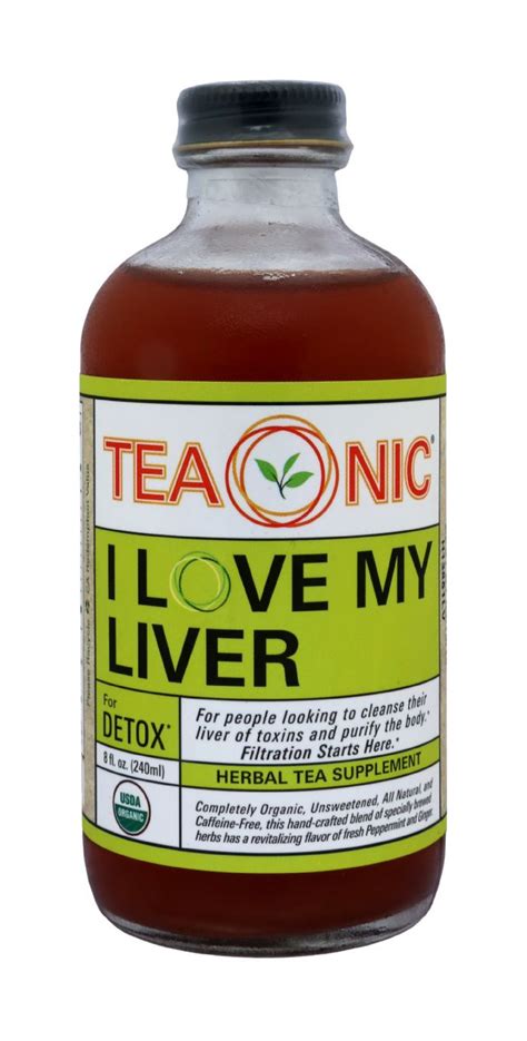 I Love My Liver Teaonic Herbal Tea Tonics Product Review
