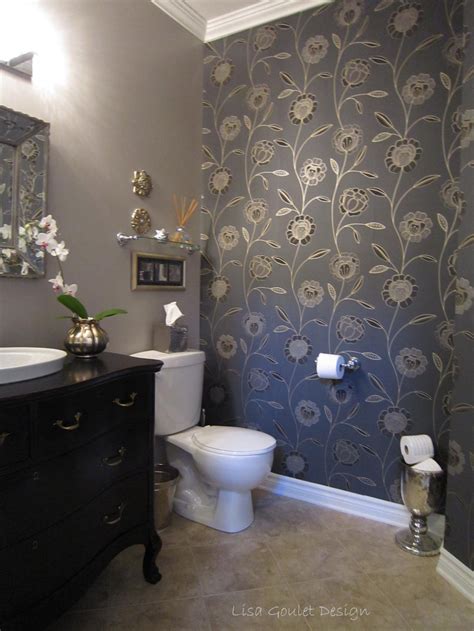 48 Bathroom Wallpaper For Small Rooms On Wallpapersafari