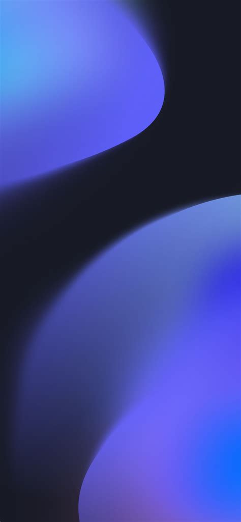 Ios 16 Concept Wallpaper Blue Dark Iphone Wallpaper Landscape