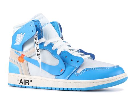 Ebay hallo, trade oder verkaufe den off white jordan 1 unc (blue) & den travis 1er :) bei interesse. Off White Air Jordan 1 Retro High University Blue UNC - kickstw
