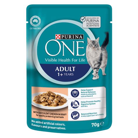 The 82 reviewed wet foods scored on average 5 / 10 paws, making purina pro plan a significantly below average wet cat food brand when compared against all other wet food manufacturer's products. Buy Purina One Adult Chicken Wet Cat Food Online | Low ...