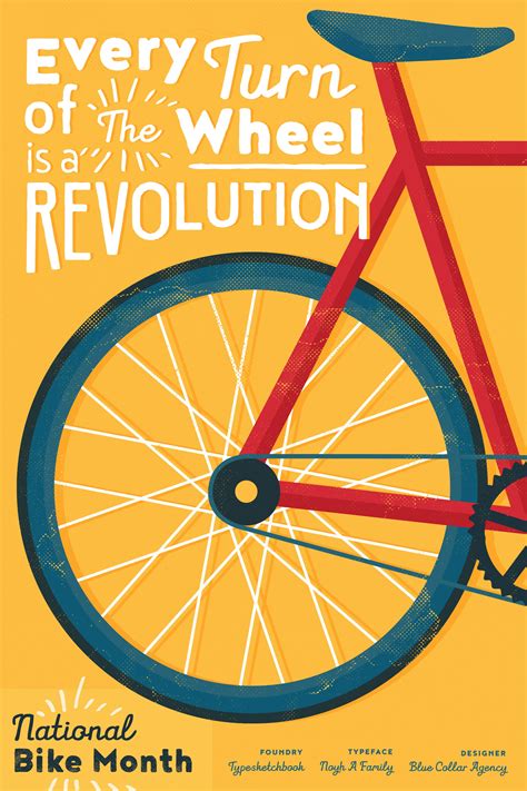 Every Turn Of The Wheel Is A Revolution National Bike Month
