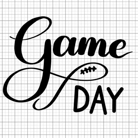 Download Tailgates & Touchdowns Football SVG Cut File | Happy Crafters