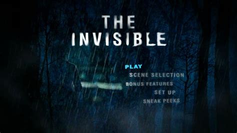 The Invisible 2007 Dvd Menus