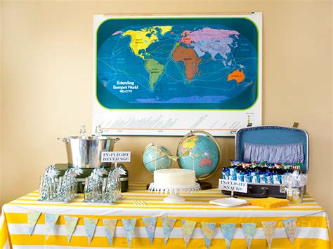 Here are the best travel themed gifts you can buy. 21 Fun Travel Themed Birthday Party Ideas - Tip Junkie