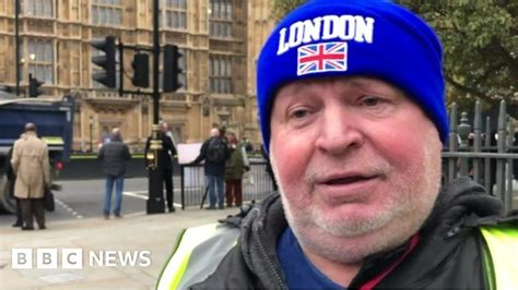 Anna Soubry Protester It Just Kicked Off Bbc News