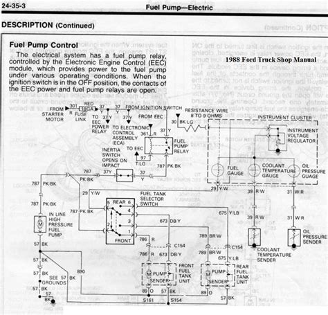 Ford econoline e350 blower wiring schematic wiring diagram. 1988 E350 5.8 EFI Dual Tank Fuel Pump Wiring Diagram ...