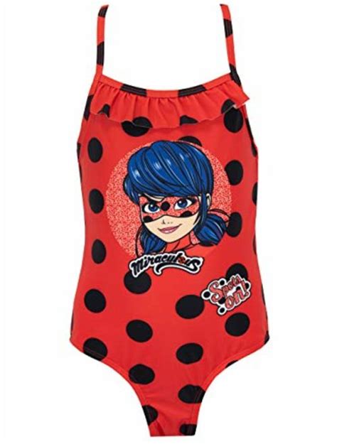 Buy Miraculous Ladybug Girls Lady Bug Swimsuit Online Topofstyle
