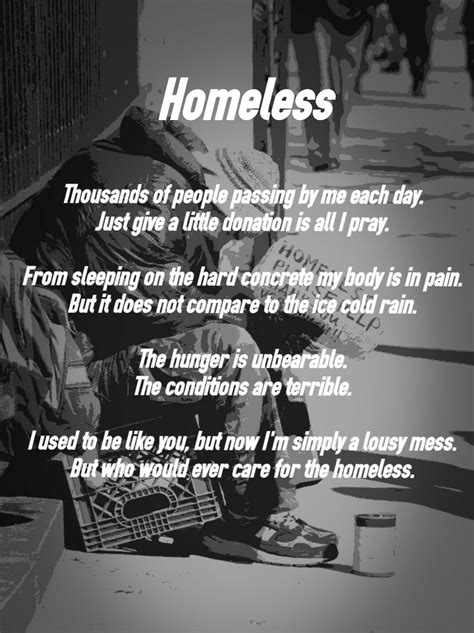 Poems About Homeless People