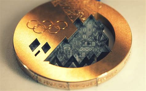 Hd Wallpaper Gold Colored Olympics Medallion Gold Olympic Medal Gold
